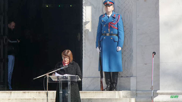 Председница скупштине положила венац на Опленцу поводом Дана државности