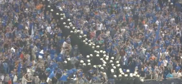 Сукоб навијача Шалкеа и полиције у Солуну