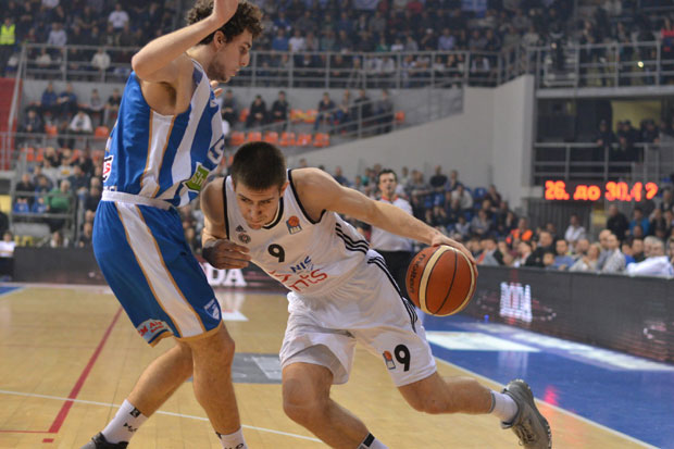 Партизан рутински до полуфинала Купа: Црно-бели убедљиви против Дунава