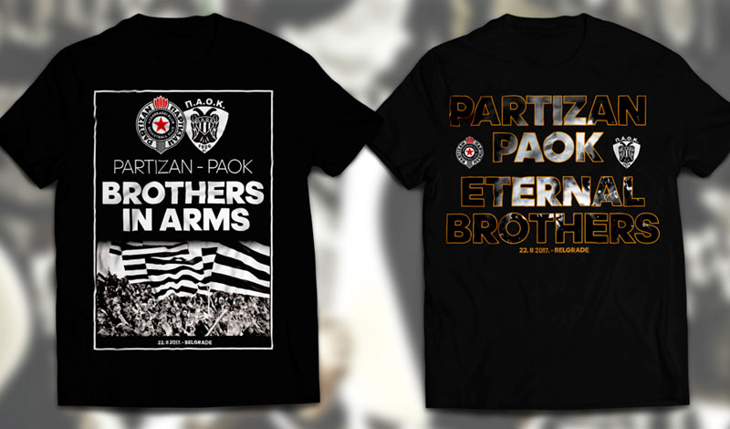 Партизан спремио ексклузивне мајице за утакмицу против ПАОК