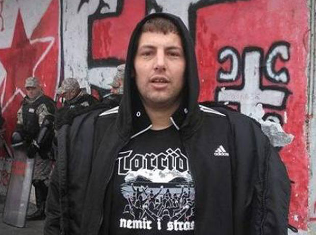 ТОРЦИДА НА МАРАКАНИ: Сплићанин у обележјима хрватског клуба гледао меч Звезде и Новог Пазара