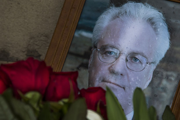 Сахрањен Виталиј Чуркин у Москви (ВИДЕО)
