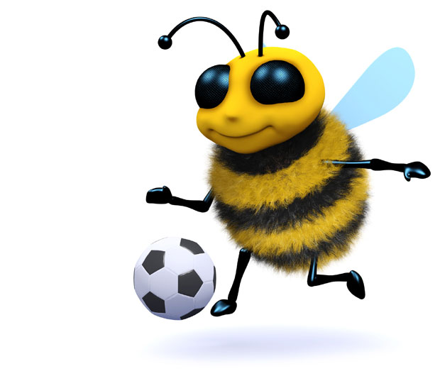 Бумбари ће играти фудбал боље од робота?