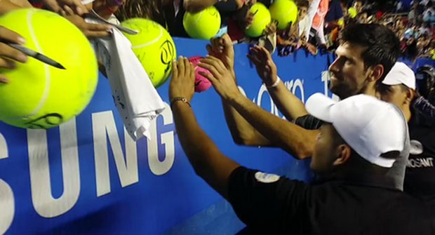 ВИДЕО: У Акапулку већ обожавају Новака