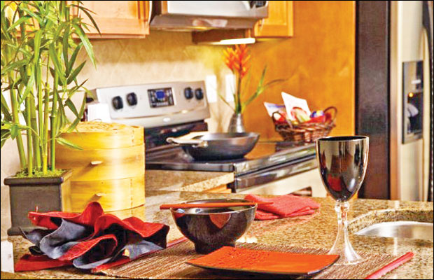 Кухиња у азијском стилу 