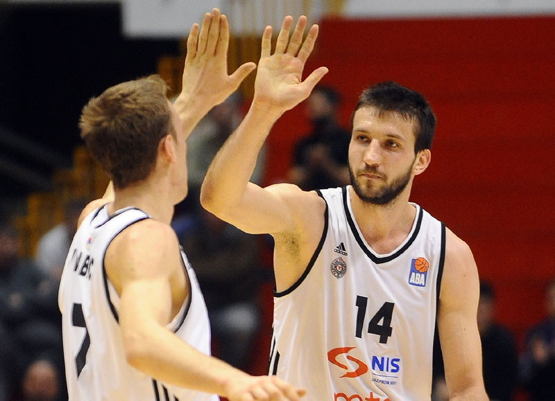 АБА лига: Велико срце Партизановог квартета оставило црно-беле у игри за друго место