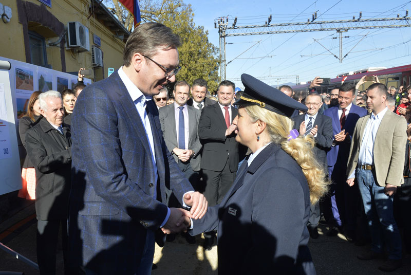 Корак до брже пруге