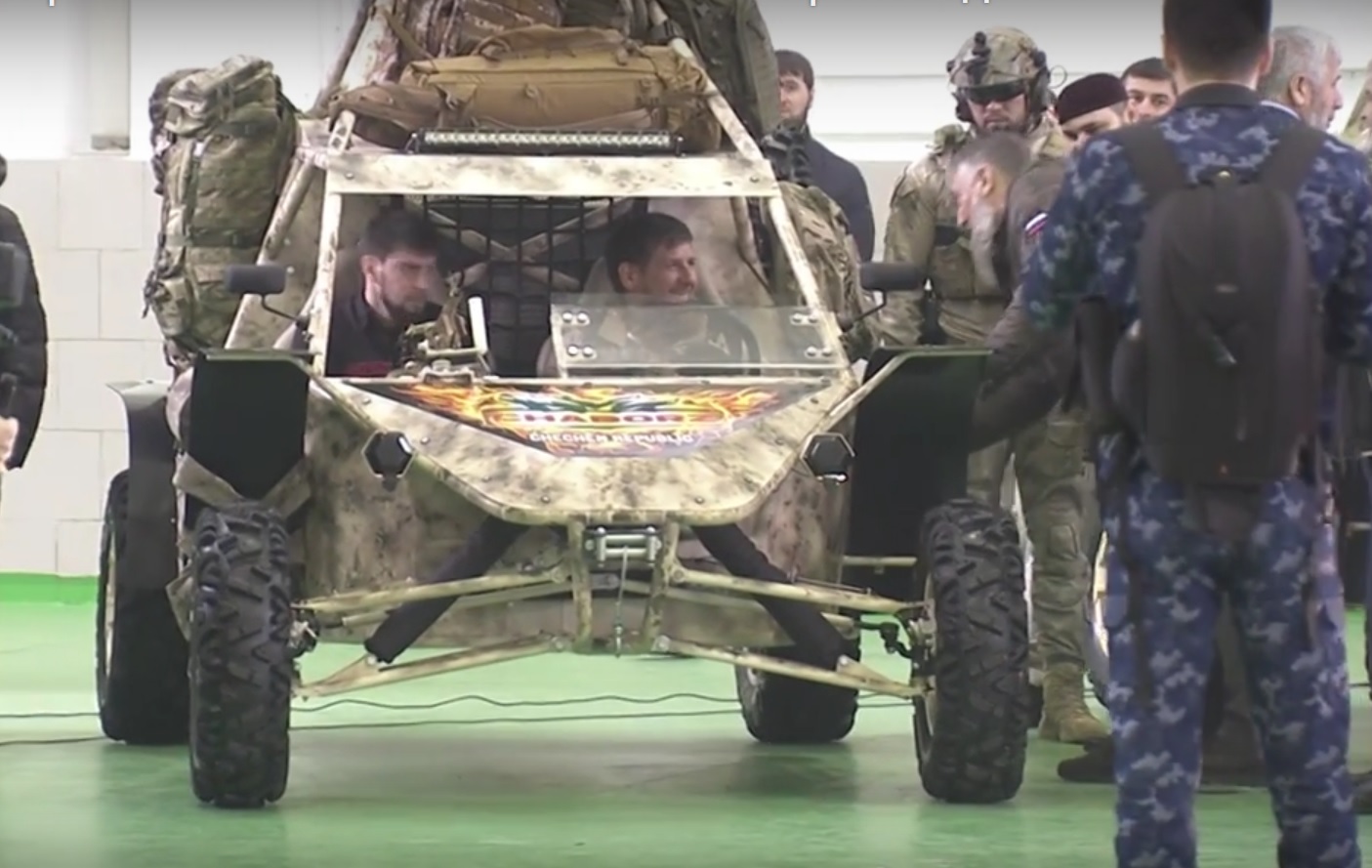 Кадиров има своје возило против терориста (ВИДЕО)