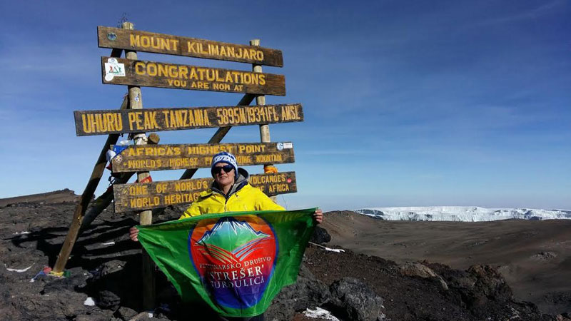 Валентина освојила Kилиманџаро