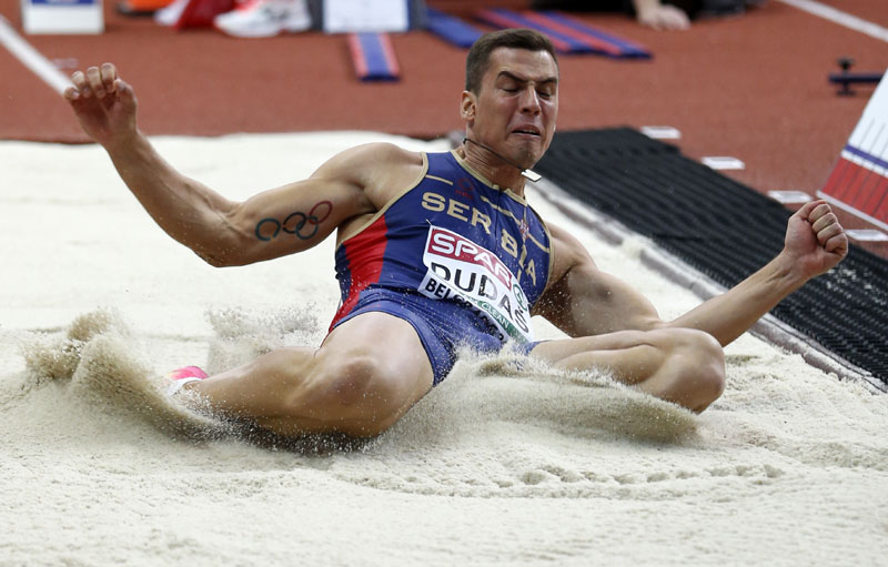 Дудаш шести после четири дисциплине у седмобоју: И без ноге идем по медаљу