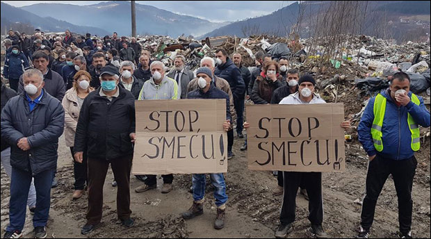 Пријепоље: Протест због смећа
