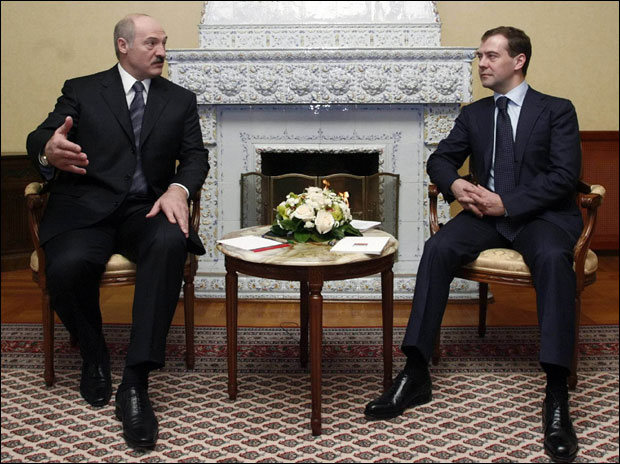 Медведев запретио гасом Лукашенку
