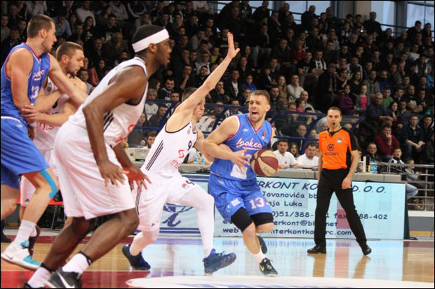 МОГУЋ ВЕЧИТИ ДЕРБИ У ПОЛУФИНАЛУ: Партизан изгубио у Лакташима