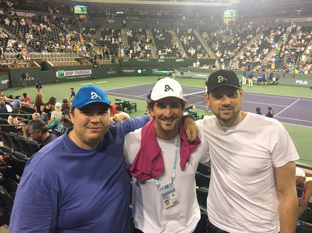 ФОТО: Вучевић бодрио Ђоковића у Индијан Велсу