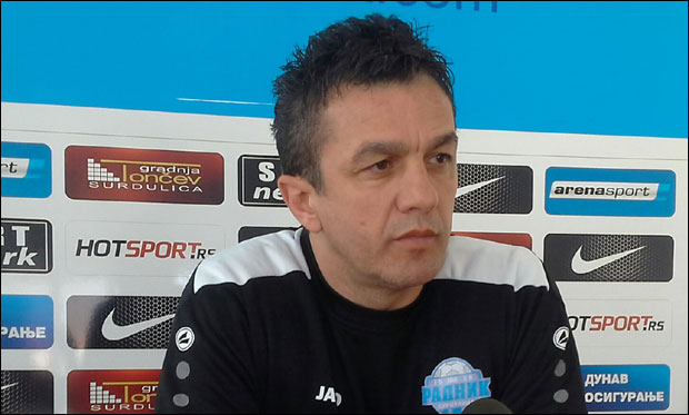 Крунић нови тренер Радника: Да задржимо суперлигашки статус