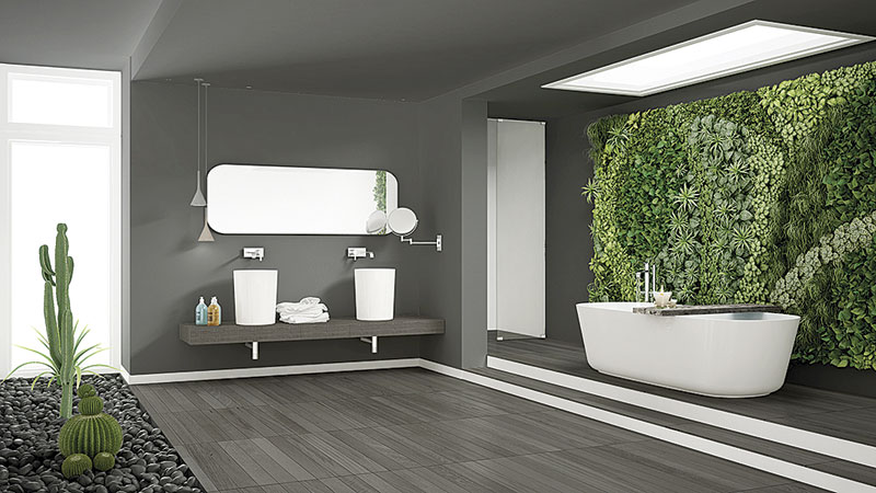 Естетска нежност вертикалних башта