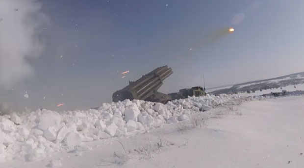 МОЋНА РУСКА АРТИЉЕРИЈА: Нова вежба показује доминантност руске војске (ВИДЕО)