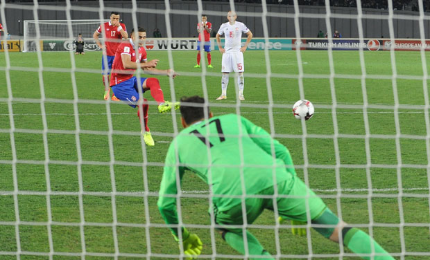 КРАЈ: Грузија - Србија 1:3