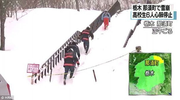 Лавина у Јапану, осам жртава(ВИДЕО)