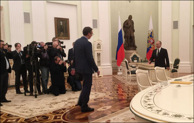 Путин пожелео победу Вучићу!
