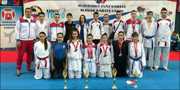 Пет медаља за репрезентацију карате федерације Србије: Млади потврдили класу