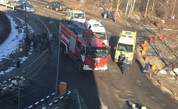 У несрећи код аеродрома Домодедово, погинула једна особа