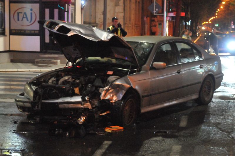 Краљево: Удес код новог моста