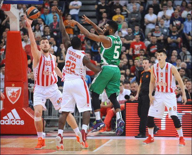 ВРАТИЛА СЕ ОНА ЗВЕЗДА: Црвено-бели убедљиви пред Будућност и Дарушафаку