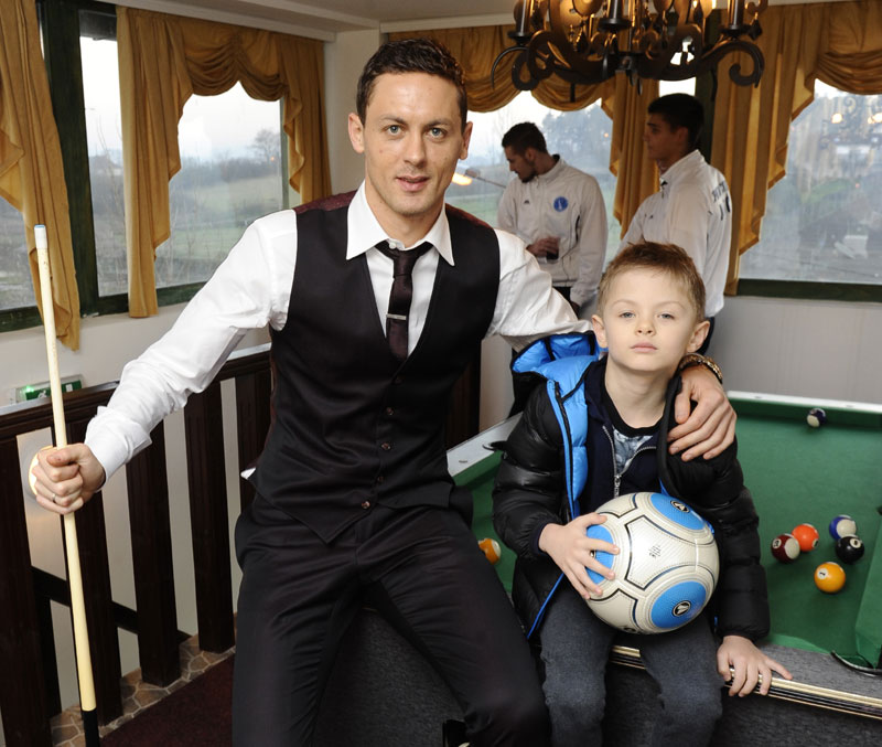 Немања Матић строг према сину Филипу: Петице, па на фудбал