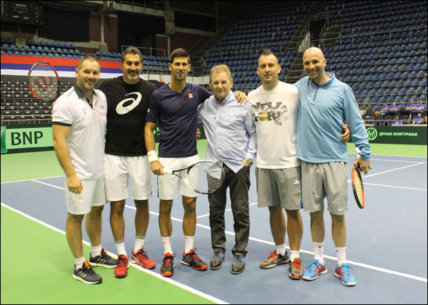 Ђоковић одрадио први тренинг: Зики, може дуел Стефана и Леона?