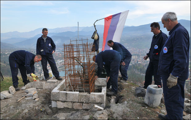Вишеград: Знамење у част руских бораца!