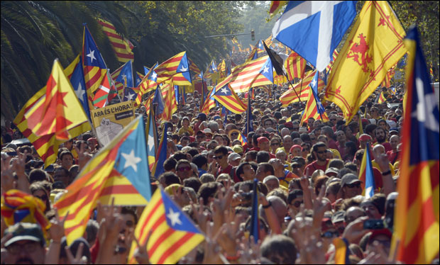 Заустављен референдум за независност Каталоније