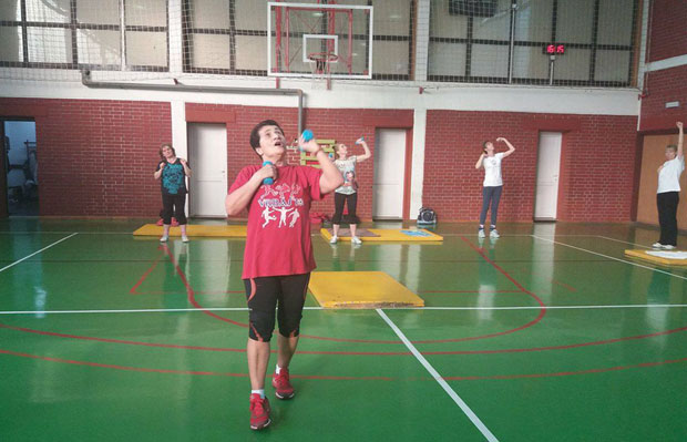 Фитнес инструкторка у 70. години