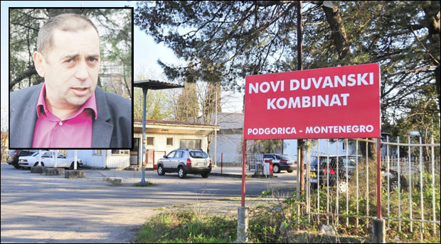 Пао директор подгоричког Дуванског комбината 