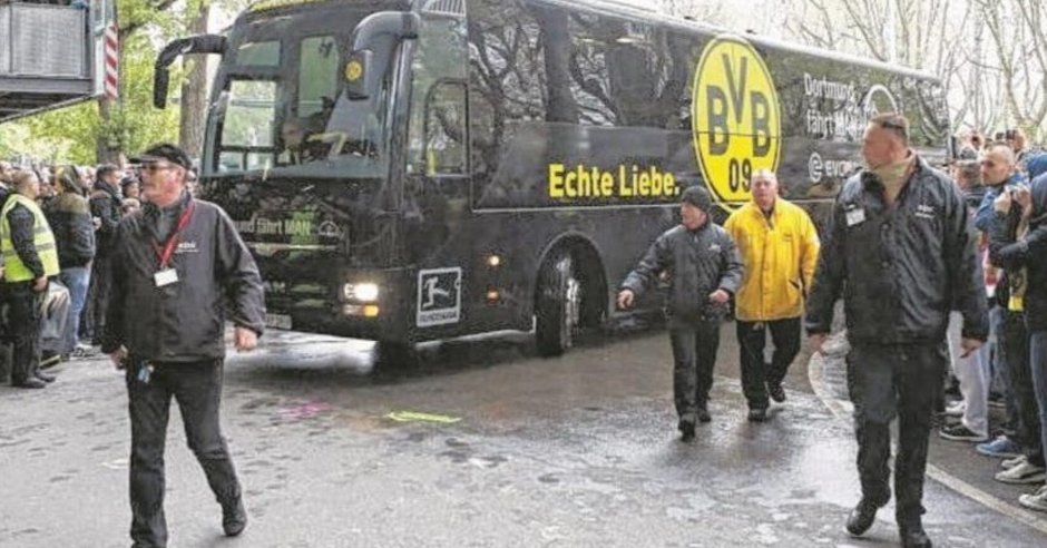 Одложена утакмица Борусија - Монако због експлозије код аутобуса са играчима