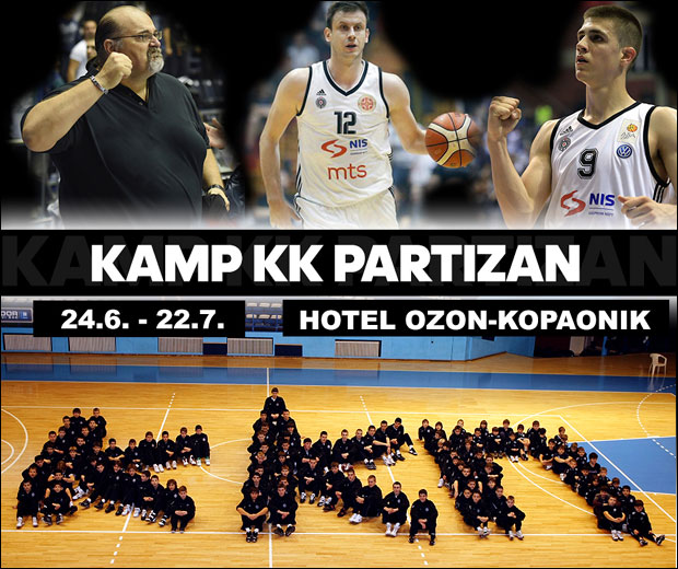 Летњи кошаркашки камп Партизана на Копаонику