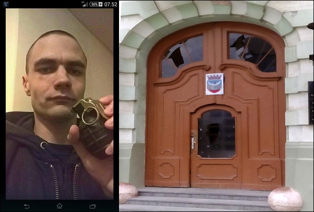 ФИН И МИРАН МЛАДИЋ, А БАЦИО КАШИКАРУ: Сликао се за Фејсбук, па бомбом оштетио Градску кућу!
