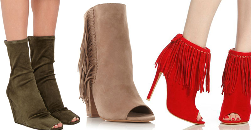 Чизмице са отвореним прстима