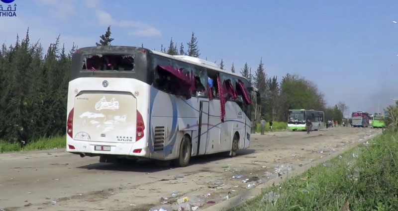 Настављена евакуација, експлозија у Алепу