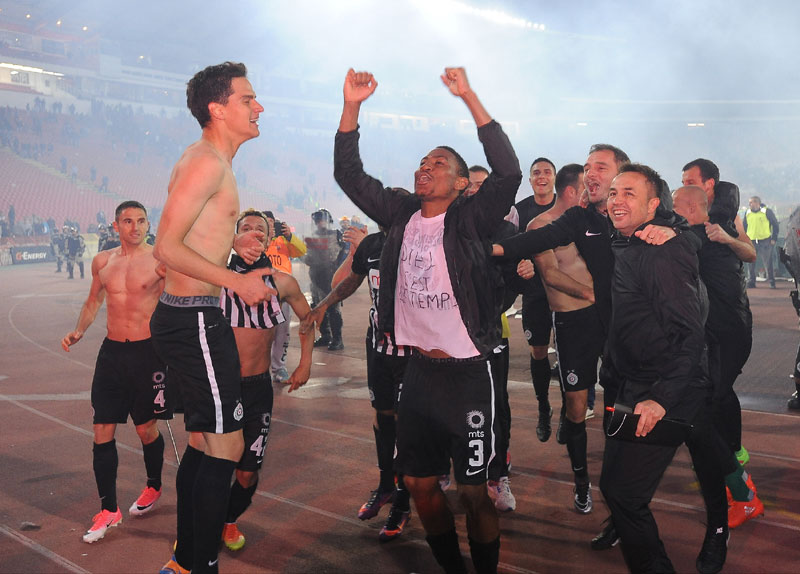 Тавамба одушевио навијаче Партизана: Срећан сам због песме гробара