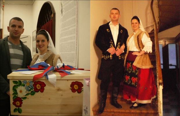 Музеј бирао одећу за младенце