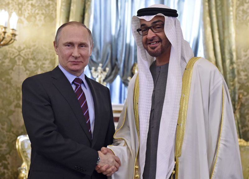 Шеик бин Зајед код Путина