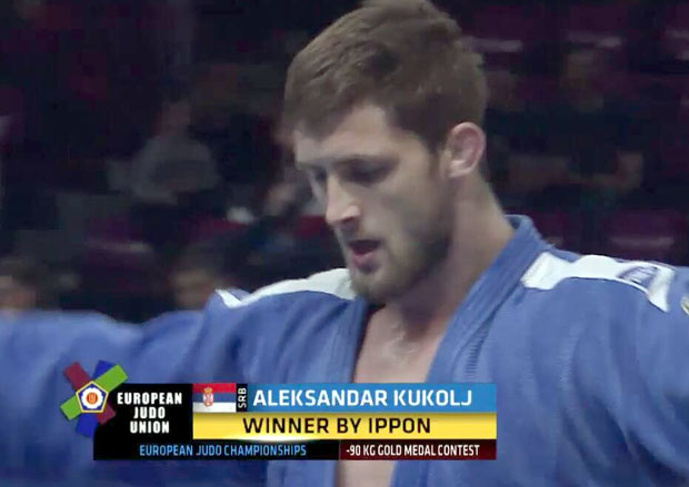 КУКОЉ ЕВРОПСКИ ШАМПИОН: Прво злато у џудоу самосталне Србије