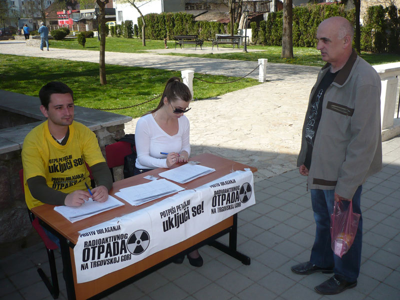 Мештани Двора и Новог Града: Нећемо радиоактивни отпад у комшилуку
