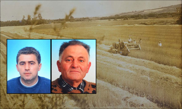 Три генерације за воланом комбајна
