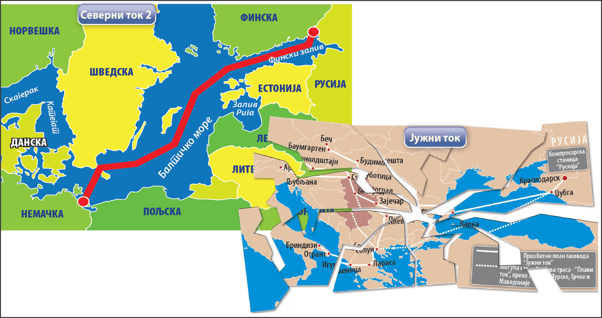 Северни ток 2 Европи не смета