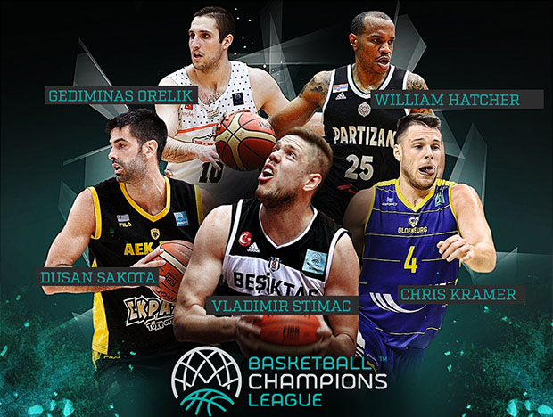 Штимац и Хечер у другој петорци ФИБА лиге шампиона