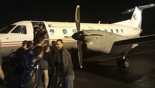 МУКЕ РУКОМЕТАША НА ПУТУ ЗА РУМУНИЈУ: Невреме успорило Цвелетове орлове