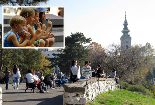 На Калемегдану само један произвођач сладоледа