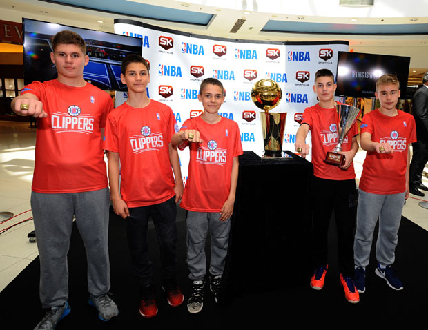 Изложен трофеј НБА у Делта ситију: Основци носили прстење